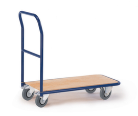 Rollcart Push bar trolley, load capacity 150 kg, loading area 870 x 450 mm