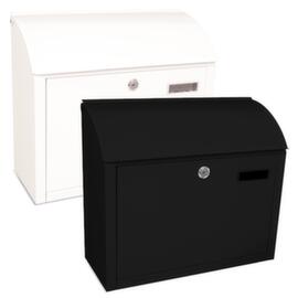 Wall letterbox Denian with nameplate