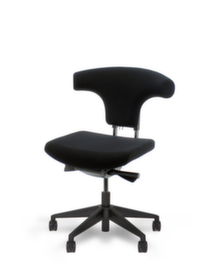 Task swivel chair A370 with T-bone shape