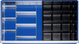 RAU Divider set with insert boxes