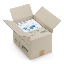 Height-variable grass paper folding carton