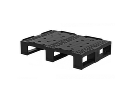 Half-format palette D2 with border, Polypropylene, length x width 800 x 600 mm