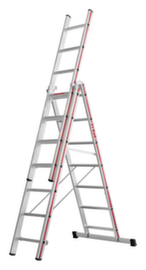 Hymer Three-section multi-purpose combination ladder SC 40