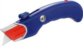 Cutter with rubberized grip zone