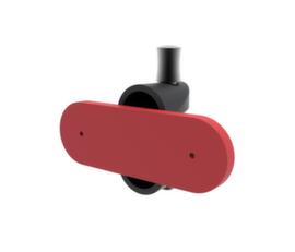 Magnetic holder for industrial lamps