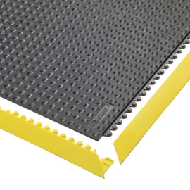 Anti-fatigue rubber tile Almelo plug-in system