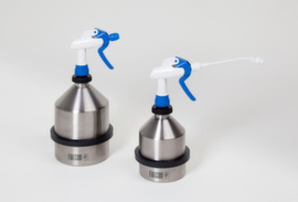 Spray can for cleaning agents