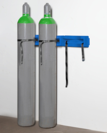 Gas cylinder wall holder