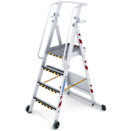 ZARGES Rollable platform ladder ZAP R13master S