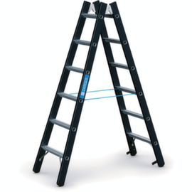 ZARGES Heavy-duty rung stepladder Z600