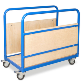 Platform trolley with walls