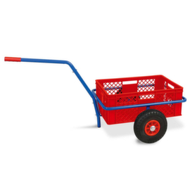 Hand trolley with removable container