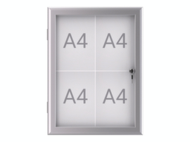 MAUL Display case MAULexcite for protected outdoor areas