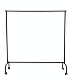 Mobile row coat rack MAULlimbo with 2 extendable arms