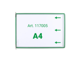 tarifold Display board in landscape format
