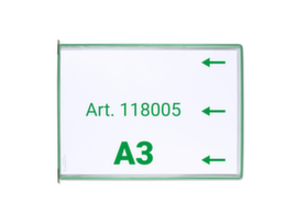 tarifold Display board in landscape format