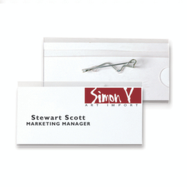 tarifold Name badge made of PET