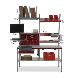 Rocholz LED light System Flex for packing table