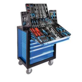 Tool trolley BLIZZ with extensive range of tools