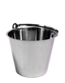 Stainless steel bucket