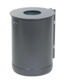 Round waste garbage can