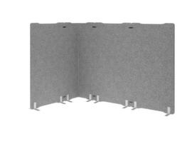 Acoustic partition wall