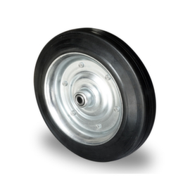 Cascoo Built-in wheel, load capacity 205 kg, Solid rubber tires