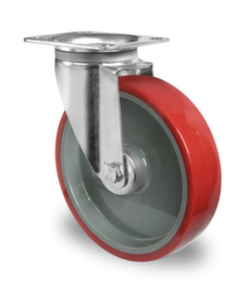 Cascoo Swivel castor, load capacity 200 kg, Polyamide tires