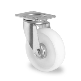 Cascoo Swivel castor, load capacity 300 kg, Polyamide tires