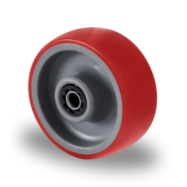 Cascoo Built-in wheel, load capacity 130 kg, Polyurethane tires