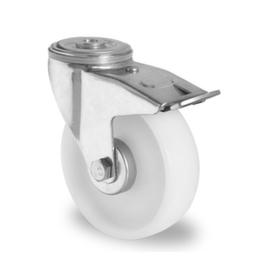 Cascoo Back hole castor, Polypropylene-tyres