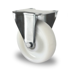 Cascoo Fixed castor, load capacity 800 kg, Polyamide tires