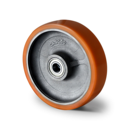 Cascoo Built-in wheel, load capacity 700 kg, Polyurethane tires