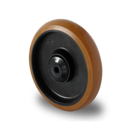 Cascoo Built-in wheel, load capacity 250 kg, Polyurethane tires