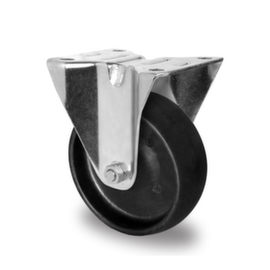 Cascoo Fixed castor, load capacity 100 kg, Polyamide tires