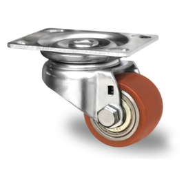 Cascoo Swivel castor, load capacity 150 kg, Polyurethane tires