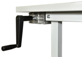 Height adjustment for packing table Multiplex