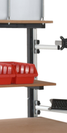 Profile column Classic/Multiplex for holding TFT and keyboard holders for Packing table