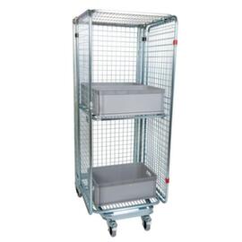 Nestable safety roll container nestainer®