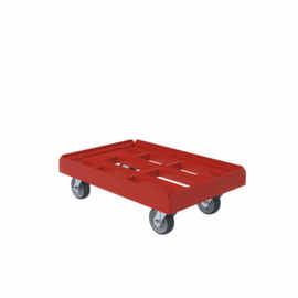 Stackable transport trolley