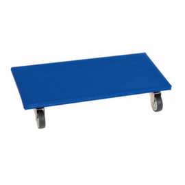 Furniture trolley with wooden loading surface