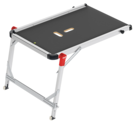 Hailo Folding work platform, platform height 540 - 740 mm