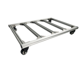 Rolling plate for electric stair climber