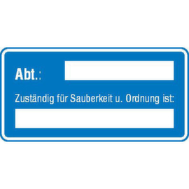 Notice board SafetyMarking® for company identification