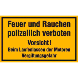 Information sign SafetyMarking® for tank systems