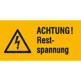 Warning combination sign