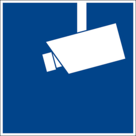 Info sign SafetyMarking® for video surveillance