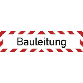 Sign SafetyMarking® for construction site vehicles
