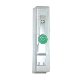 Escape door hood set GfS Typ D2, Replacement cover including pictogram
