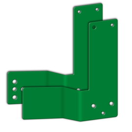Mounting plate GfS for Door guard